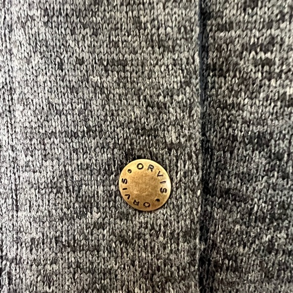 Orvis sherpa lined two toned vest Womens size Small Navy Blue - Picture 4 of 7